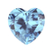 Synthetic Spinel - Heart - #106 (HS) 